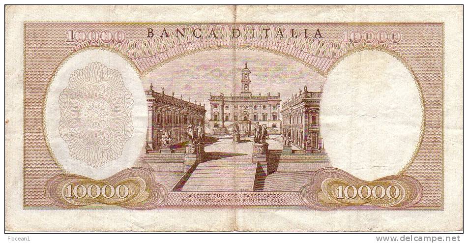 **** ITALIA - ITALIE - 10000 LIRE MICHELANGELO 1962 **** EN ACHAT IMMEDIAT !!! - 10.000 Lire