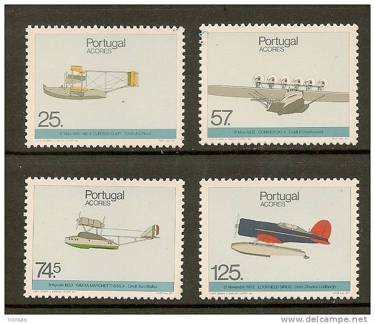 1987-Azores-Aviation History - Nuevos