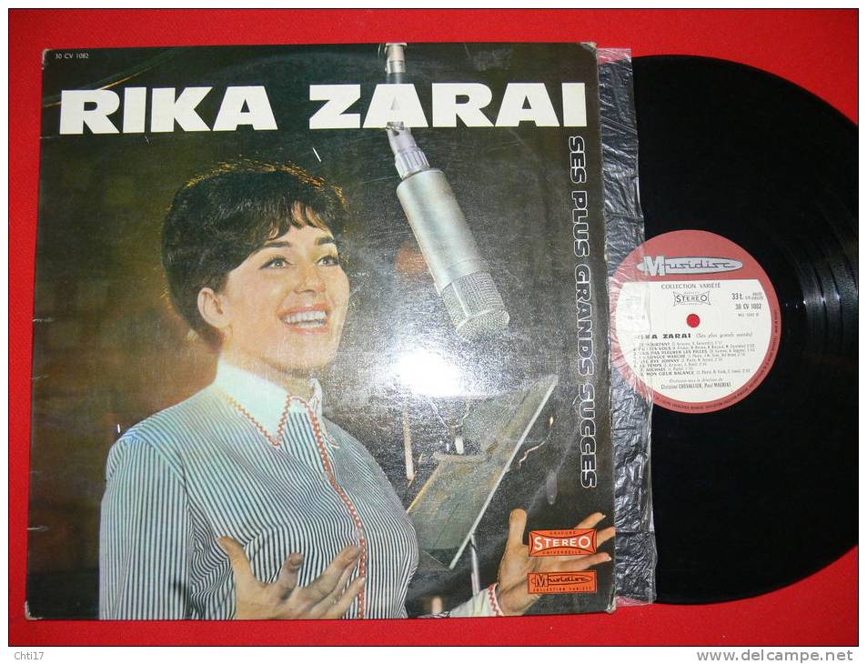 RIKA ZARAI  SES PLUS GRANDS SUCCES EDIT MUSIDISC - Collector's Editions