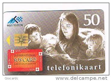 ESTONIA -  EESTI TELEFON (CHIP) - 1997  SOS CARD    - USED°  -  RIF. 5146 - Estland