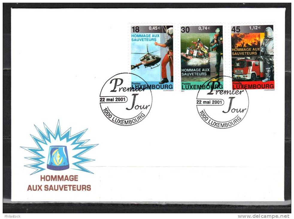 LUXEMBOURG 2000 Enveloppe FDC - FDC