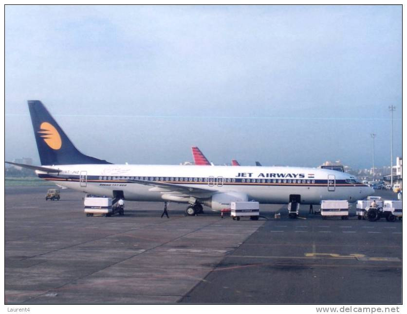 (avi -23) - Avion - Airplane - Boeing 737-85R - Jet Airways Ltd (Mumbai International Airport) - 1946-....: Moderne