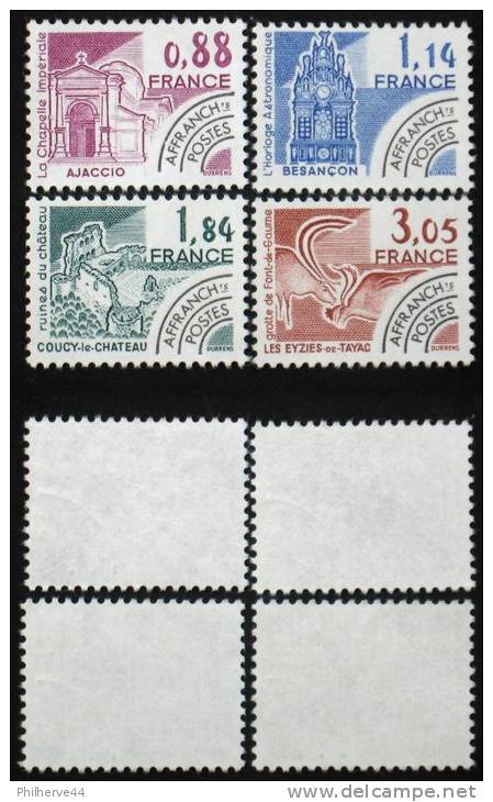 N° PREO 170 à 173 N** Cote 3,5 € TTB - 1964-1988