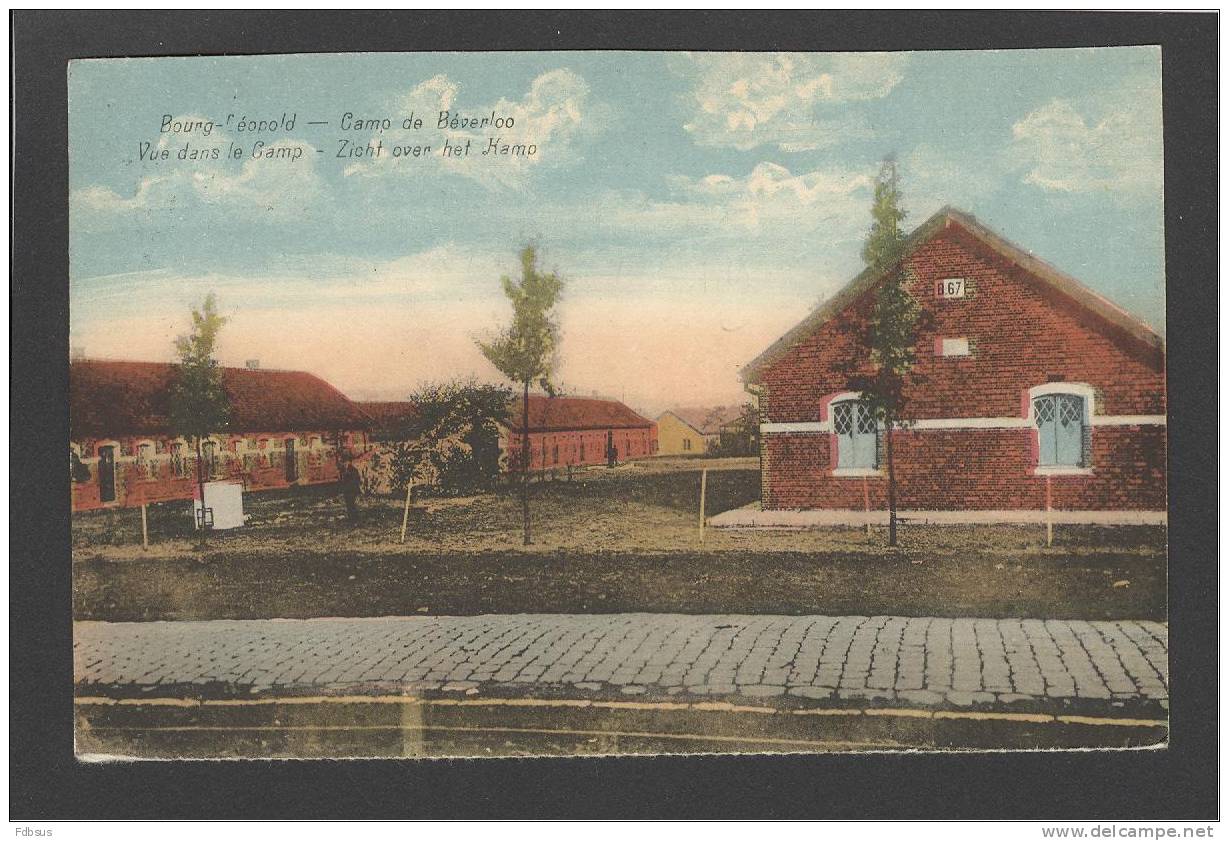 1929 KWASPEN KAART - VUE ZICHT CAMP - KAMP CAMP BEVERLOO - WAR - ARMY OORLOG LEGER - Leopoldsburg (Kamp Van Beverloo)