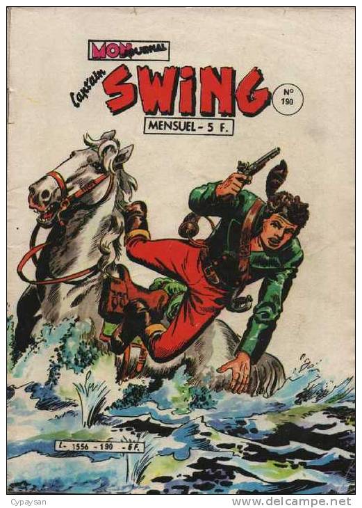CAPTAIN SWING N° 190 BE MON JOURNAL 04-1982 - Captain Swing