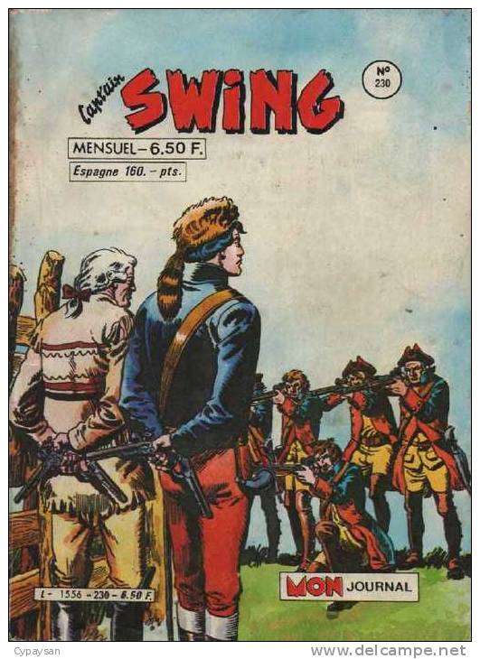 CAPTAIN SWING N° 230 BE MON JOURNAL 08-1985 - Captain Swing
