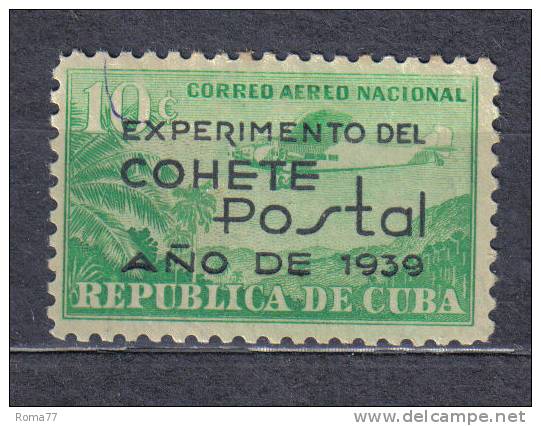 AP1036 - CUBA 1939 , Posta Aerea N. 31  * - Aéreo