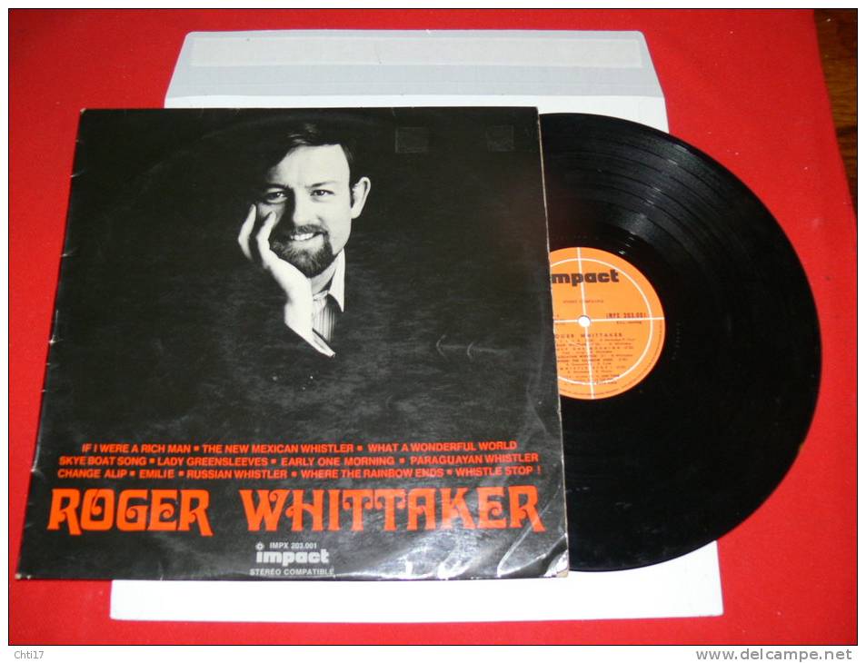ROGER WHITTAKER  IF I WERE A RICH MAN  EDIT IMPACT 1970 - Country Et Folk
