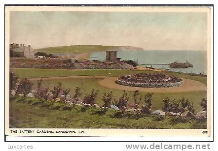 THE BATTERY GARDENS. SANDOWN I.W. - Sandown