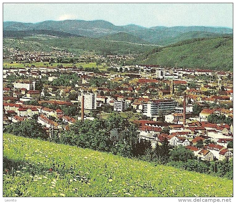 Lörrach Blick Ins Wiesental 1969 - Lörrach