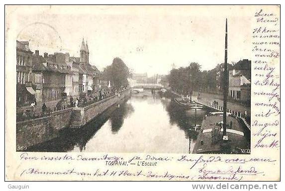 CPA - TOURNAI - L'ESCAUT - Edition VED - Tournai