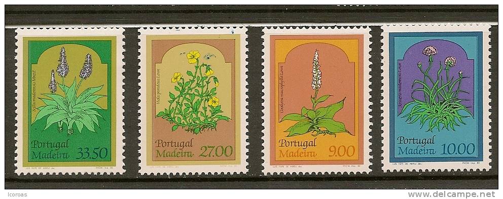 1982 - Regional Flowers Of Madeira (Definitive Issue-2nd Series) - Neufs