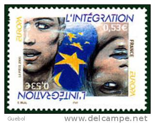 France N° 3902 **  CEPT - EUROPA 06 - L'Intégration - Unused Stamps