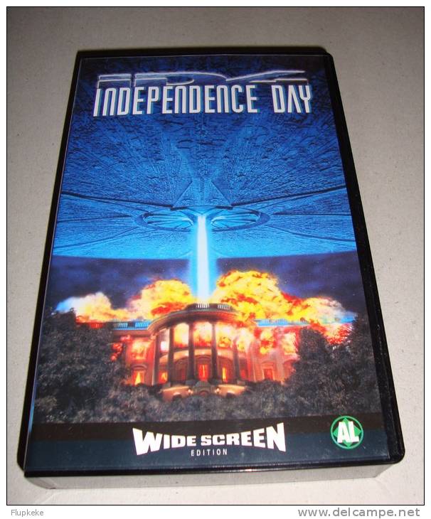 Vhs Pal Independance Day ID4 Roland Emmerich 1996 Version Française - Sciencefiction En Fantasy