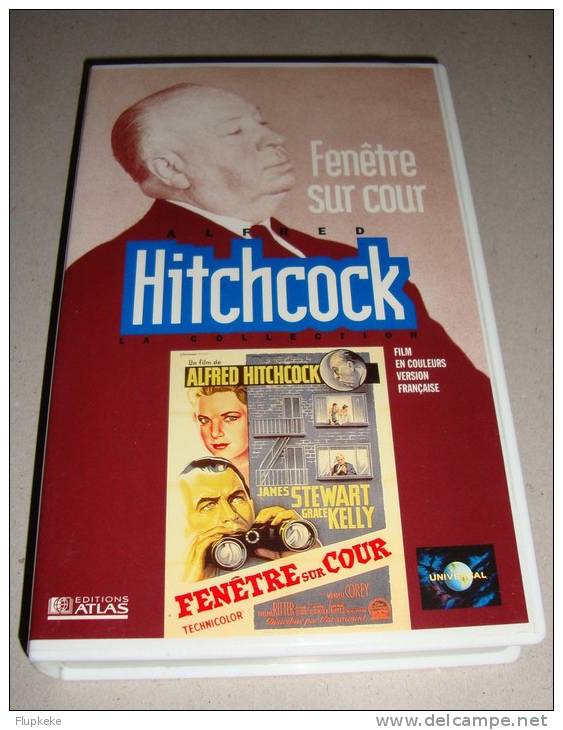 Vhs Pal Fenêtre Sur Cour Rear Window Grace Kelly James Stewart Alfred Hitchcock 1954 Version Française - Polizieschi