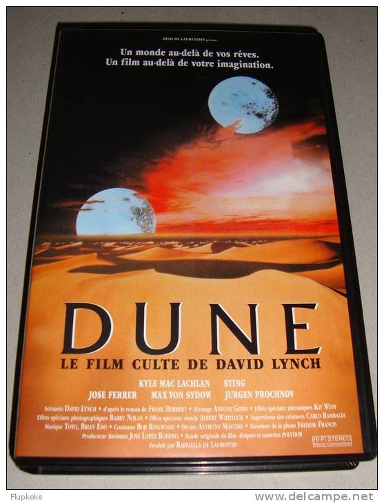 Vhs Pal Dune David Lynch 1984 Version Française - Sciencefiction En Fantasy