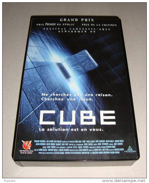 Vhs Pal Cube Vincenzo Natali 1997 Version Française - Fantascienza E Fanstasy