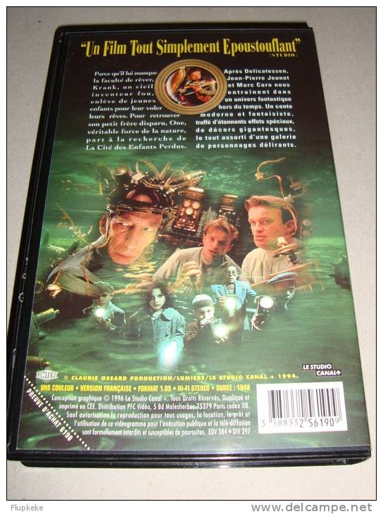 Vhs Pal La Cité Des Enfants Perdus Ron Perlman Marc Caro Jean-Pierre Jeunet 1995 Version Française - Sci-Fi, Fantasy