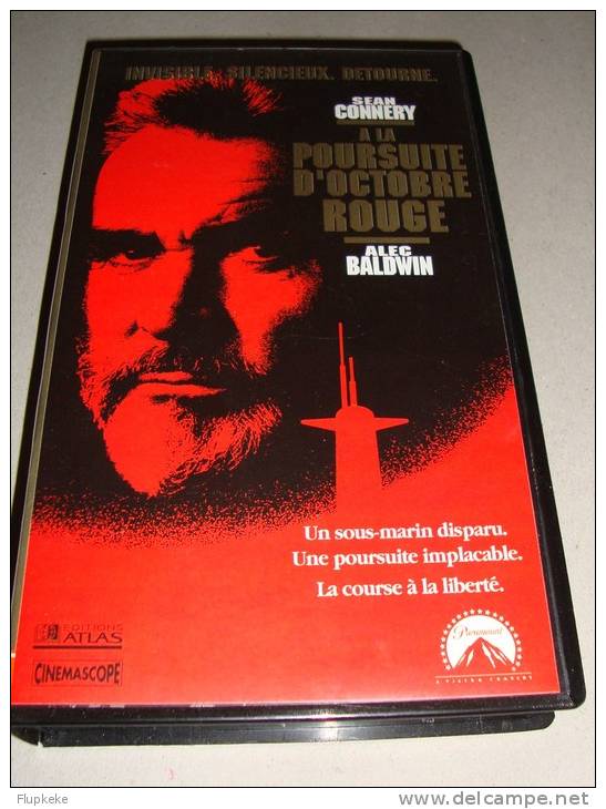 Vhs Pal À La Poursuite D'Octobre Rouge The Hunt For Red October John McTiernan 1990 Version Française - Action, Aventure