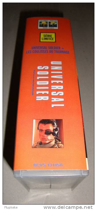 Vhs Pal Universal Soldier Série Limitée Jean-Claude Van Damme Roland Emmerich 1992 Version Française - Fantascienza E Fanstasy