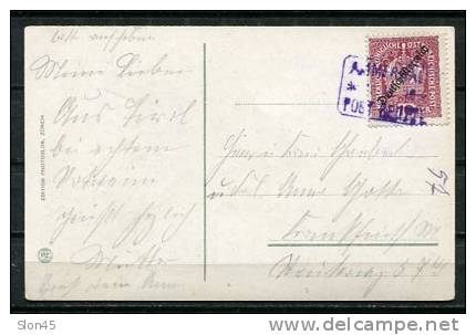 Austria 1919 Post Card Noth Tirol Hotel In Alps - Lettres & Documents