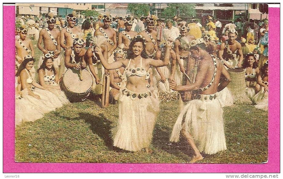 TAHITI   -   ** TAMURE ** LA DANSE TAHITIENNE AU RYTHME LE PLUS RAPIDE  -   Editeur : SINCERE De Papeete  N°/ - Haïti