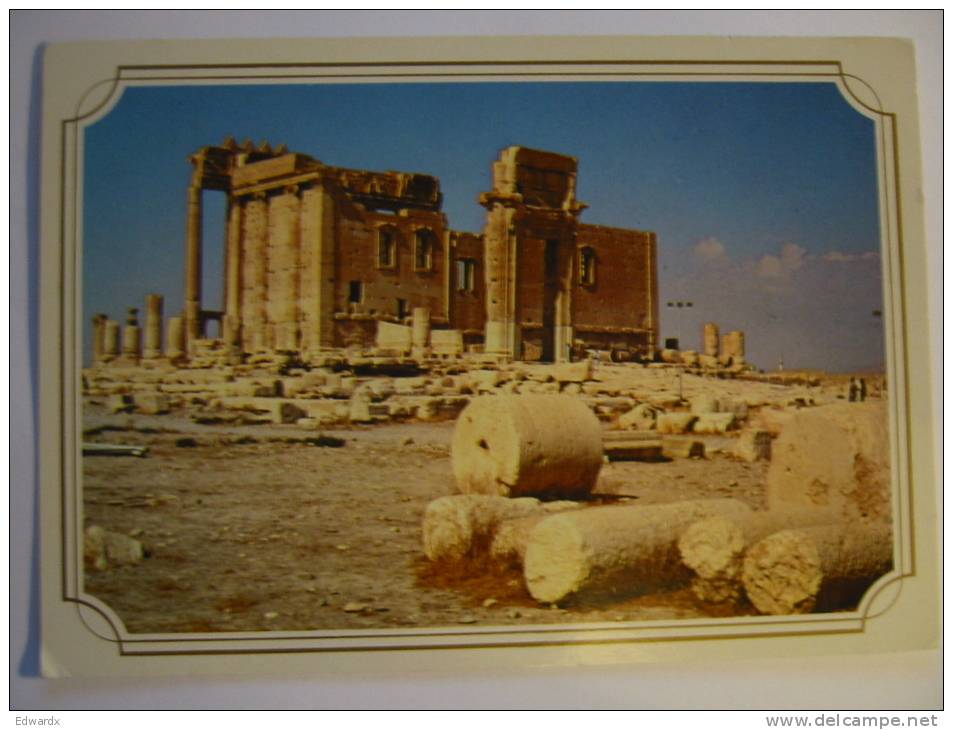 Palmyra Bel's Temple Syria Postcard - Syria