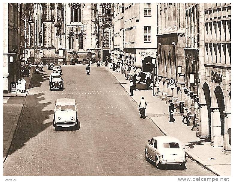 Prinzipalmarkt Münster Westfahlen 1965 - Münster