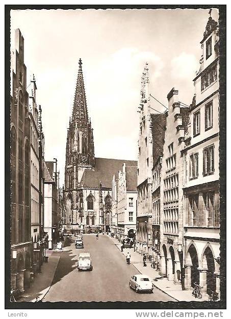 Prinzipalmarkt Münster Westfahlen 1965 - Münster