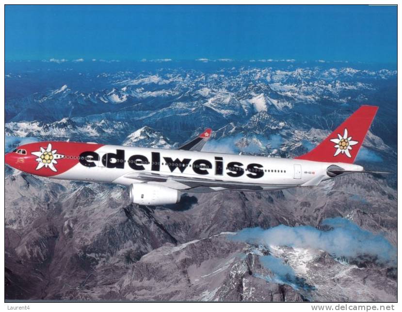 (avi -26) - Avion - Airplane - AIRBAUS A330-243 - EDELWEISS Air - 1946-....: Moderne