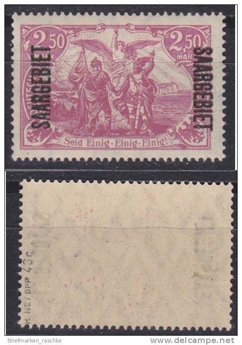 Saar,Nr.43c,xx Gep. Ney BPP - Nuevos