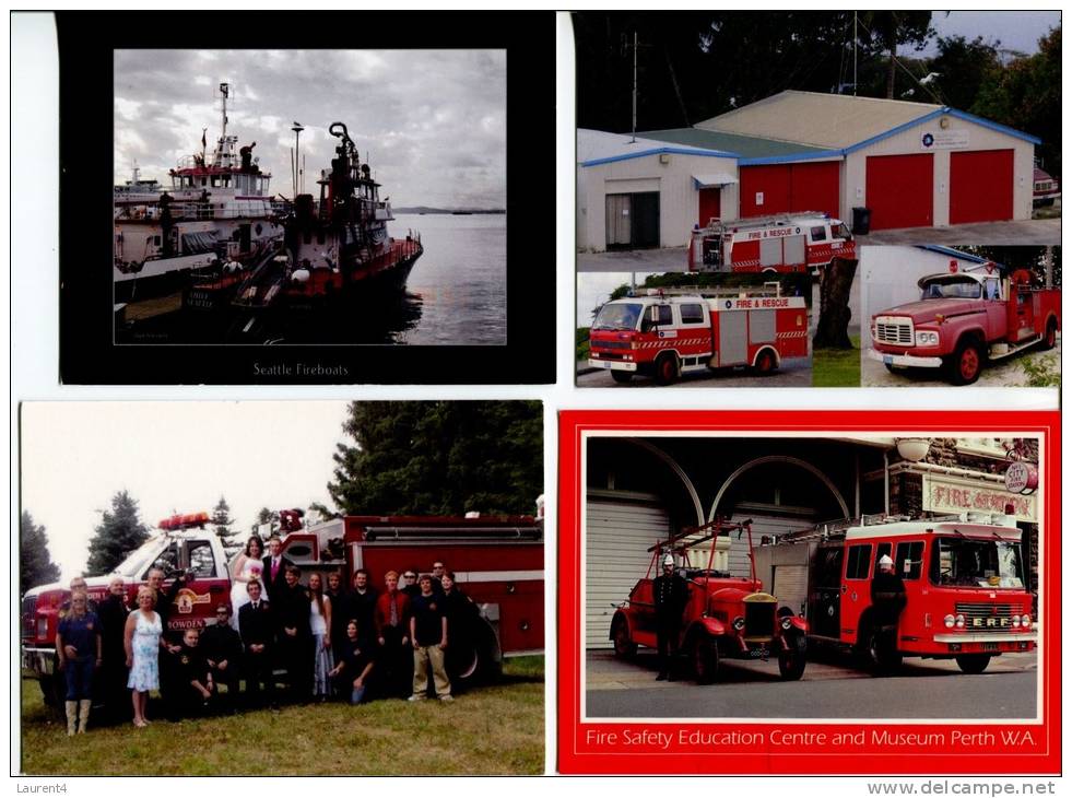 (989) Fire Truck - Camion De Pompier - Sapeurs-Pompiers