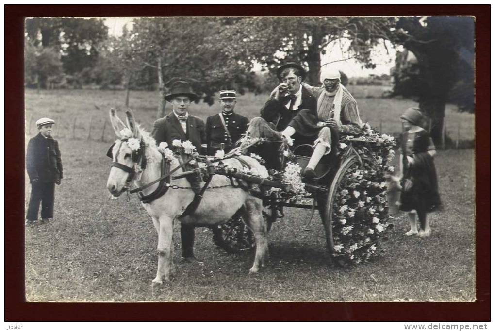 15 cartes photo Cpa du 72 provenant d'un Album de  Saint denis d' Orques et Loué avec 6 attelages LAM6