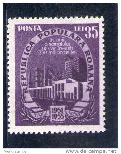ROUMANIE 1951-2 ** - Unused Stamps