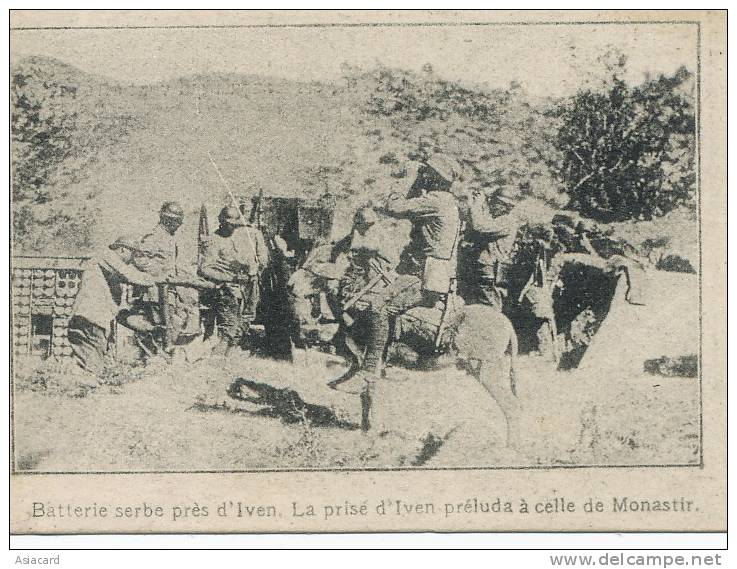 Guerre1914 General Sarrail Prince Alexandre Iven Serbes Monastir Bulgarian Prisoners - Serbie