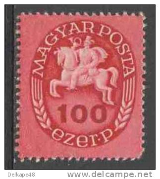 Hungary Ungarn 1946 Mi 887 ** Horseman Postillon / Reitender Postillon / Cavalier Postillon - Neufs