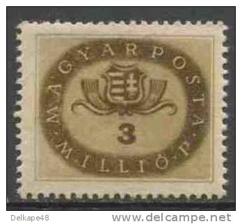 Hungary Ungarn 1946 Mi 899 YT 790 SG 923 ** Hungarian Coat Of Arms / Ungarisches Wappen / Armoiries Hongrois - Nuovi