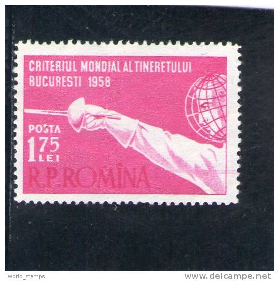 ROUMANIE 1958 ** - Unused Stamps