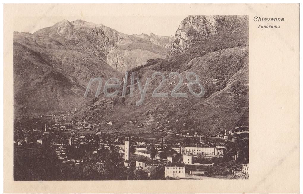 Chiavenna - Panorama (16a035) - Sondrio