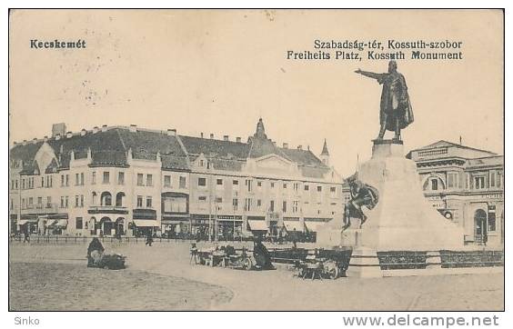 Kecskemét - Kossuth Monument - Hungary