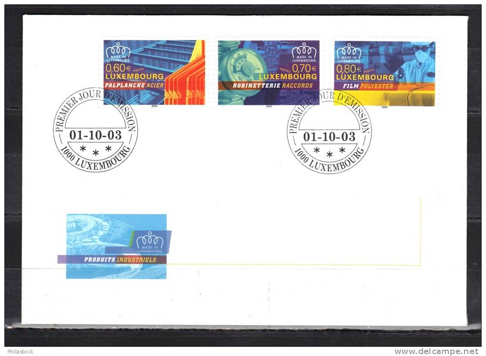 LUXEMBOURG 2003 Enveloppe FDC - FDC