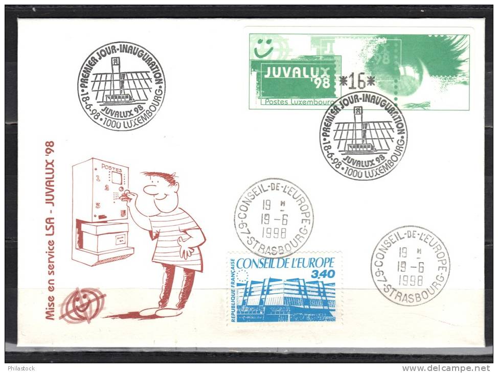 LUXEMBOURG 1998 Enveloppe FDC - FDC