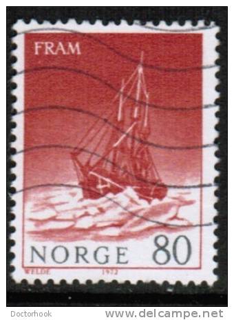 NORWAY   Scott #  597  VF USED - Usados