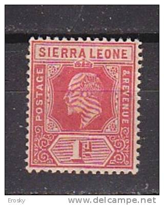 P3957 - BRITISH COLONIES SIERRA LEONE Yv N°76 * - Sierra Leone (...-1960)