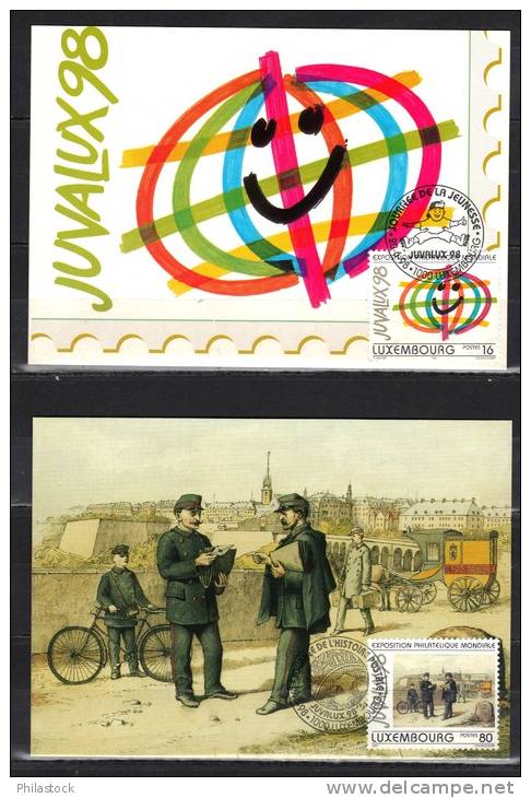 LUXEMBOURG  1998 CM - Maximum Cards