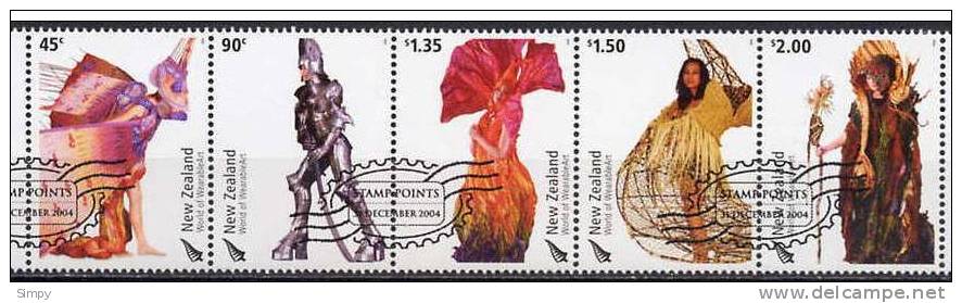 NEW ZEALAND 2004 -  World Of Wearable Art   Used Stamps - Gebruikt