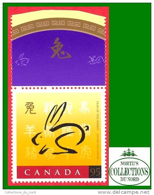 Canada,  1999 Year Of The Rabbit # 1768 - Scott - Unitrade - Mint / Neuf - Lapin - Unused Stamps