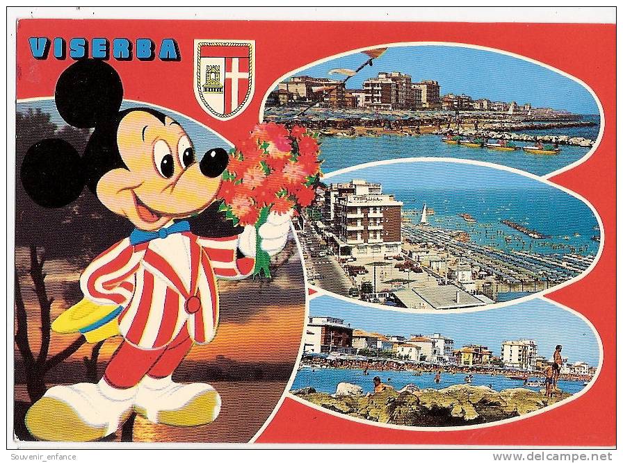 CP Viserba Rimini Emilia Romagna Italie Mickey - Rimini