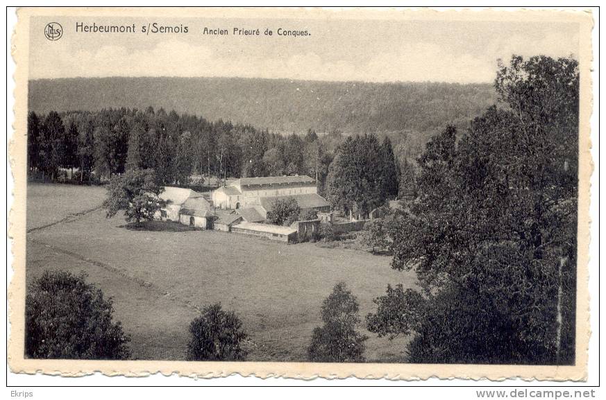 Herbeumont S/Semois Ancien Prieuré De  Conques. - Herbeumont