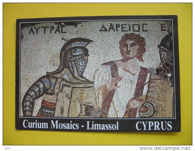 Curium Mosaics-Limassol - Chypre